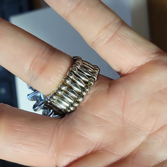 Simply Vera Vera Wang Adjustable Flower Statement Ring - Picture 6 of 11